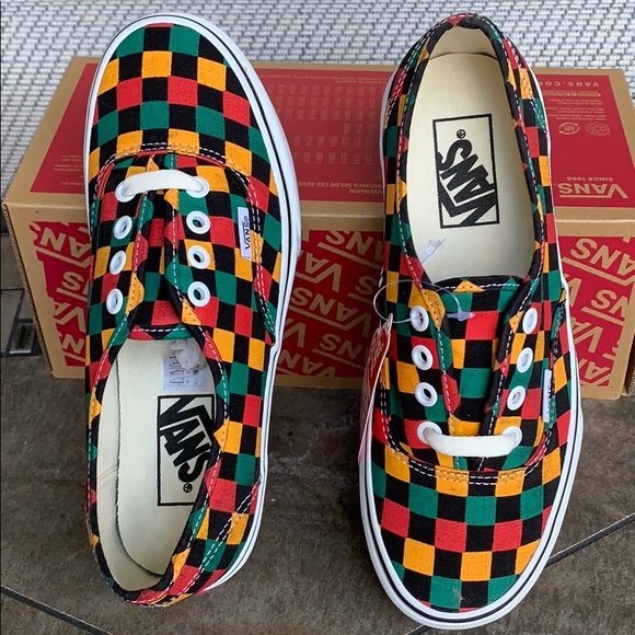 VANS AUTHENTIC WASHED BLACK/MULTI WMNS - Picture 7 of 16